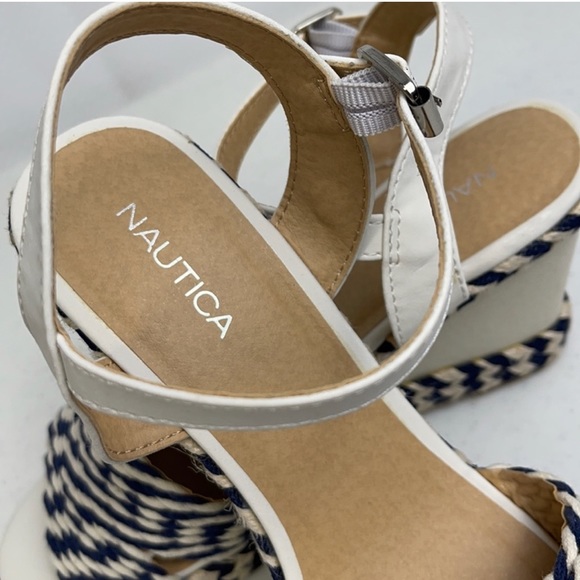 Nautica Wedge Rope Sandals - Picture 7 of 8